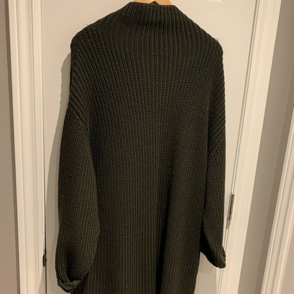 Aritzia Wilfred Jasmeen Sweater Dress, Green - Picture 9 of 12